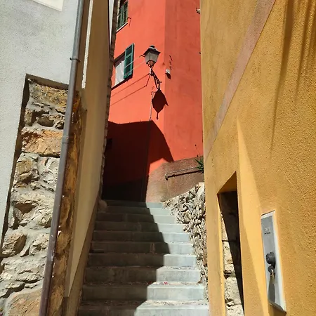 Tra Le Cinque Terre, Camogli E Portofino. Vista Valle E Scorcio Mare All'orizzonte * 카스티글리오네 키아바레세