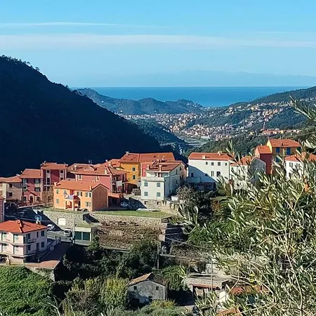 Tra Le Cinque Terre, Camogli E Portofino. Vista Valle E Scorcio Mare All'orizzonte *