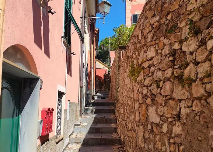 Tra Le Cinque Terre, Camogli E Portofino. Vista Valle E Scorcio Mare All'orizzonte * Castiglione Chiavarese