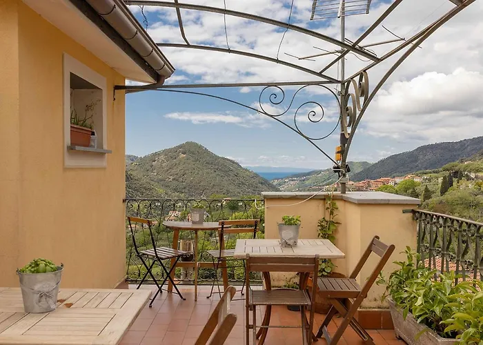 Panzió Tra Le Cinque Terre, Camogli E Portofino. Vista Valle E Scorcio Mare All'orizzonte *